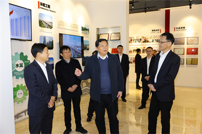 2023年2月，中国水泥协会会长高登榜来J9九游会集团调研指导